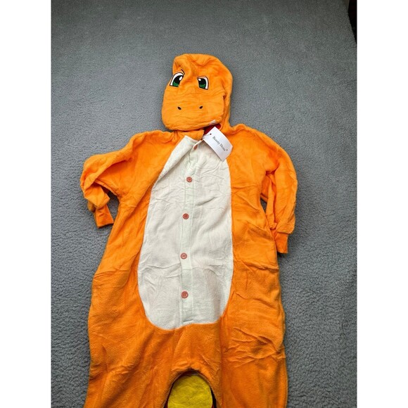 Charmander Pokémon onesie pajama fleece 5-9 new in package - Picture 2 of 11